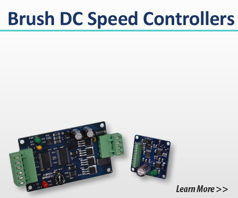 brush dc speed controllers